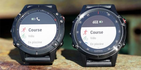 tutoriel montre Garmin activité course à pied