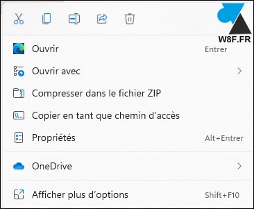 tutoriel Windows 11 menu contextuel clic droit