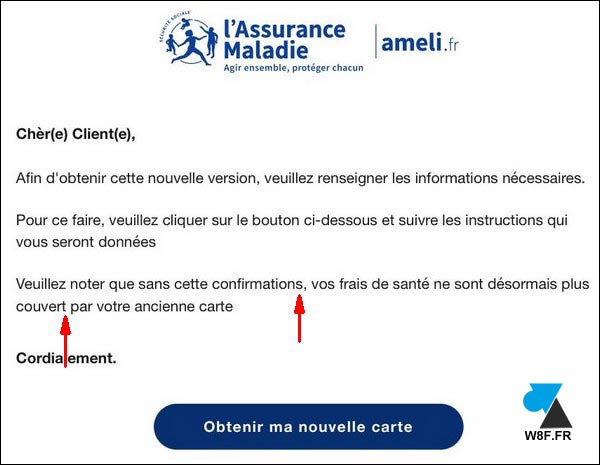 mail ameli phishing