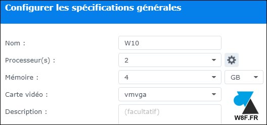 tutoriel Synology NAS configurer machine virtuelle VM