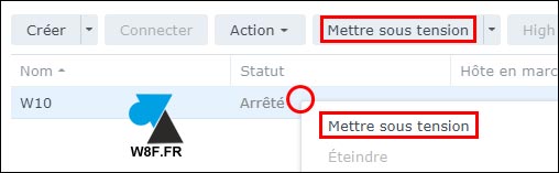 tutoriel Synology NAS machine virtuelle VM