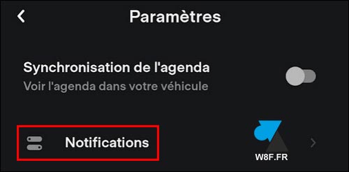 tutoriel app Tesla notifications