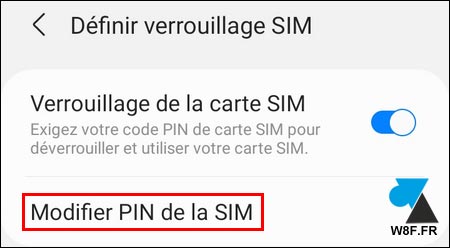 tutoriel smartphone Samsung carte SIM code PIN