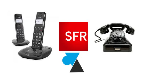 SFR téléphone fixe répondeur vocal