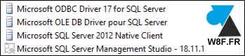 tutoriel desinstaller SQL Server SSMS