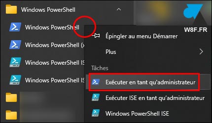 tutoriel Windows 10 Powershell