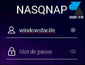 tutoriel QNAP NAS authentification