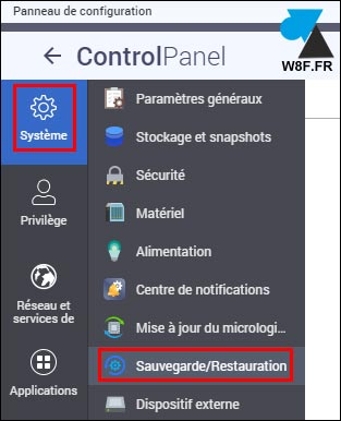 tutoriel QNAP NAS sauvegarde restauration