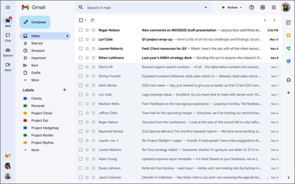 Gmail webmail 2022
