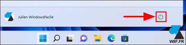 tutoriel Windows 11 arreter PC W11