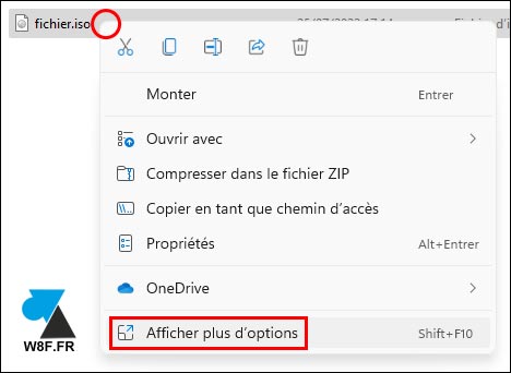 tutoriel Windows 11 afficher plus d'options