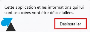 tutoriel Windows 11 desinstaller logiciel