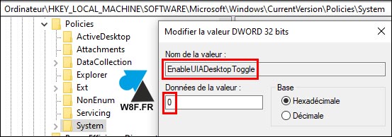 tutoriel regedit Windows Server