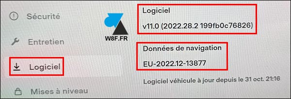 tutoriel Tesla version logiciel