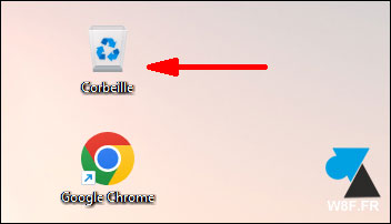 tutoriel Windows 11 Bureau icone Corbeille W11