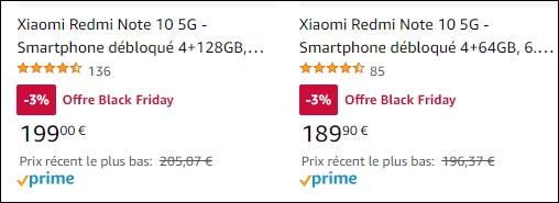 Xiaomi Redmi fausse promo Black Friday