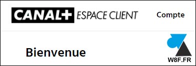 tutoriel espace client Canal Plus