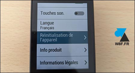 tutoriel Garmin Edge reinitialisation