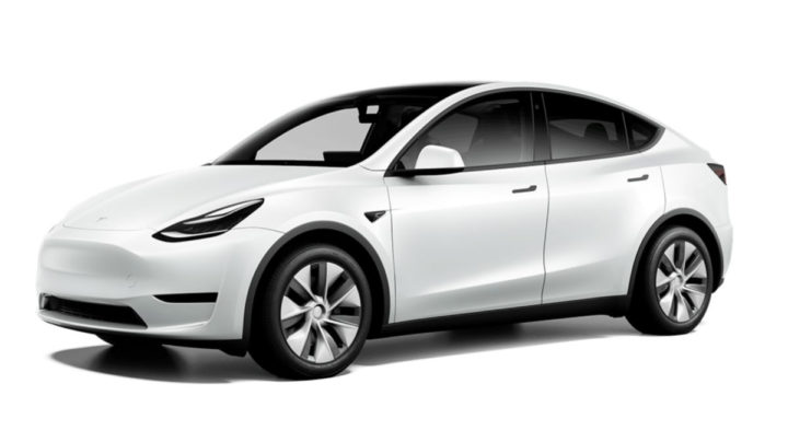 Telsa Model Y Propulsion blanc