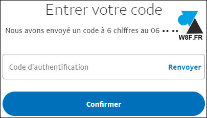 tutoriel PayPal verification 2 etapes activer configurer code SMS