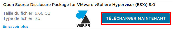 VMware open source telecharger ESXi ISO