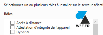 tutoriel gestionnaire de serveur Windows roles