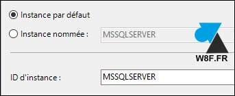 tutoriel SQL Server instance MSSQLSERVER