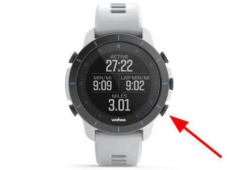 tutoriel montre Wahoo Elemnt Rival