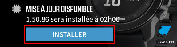 tutoriel montre Wahoo mise à jour firmware logiciel interne