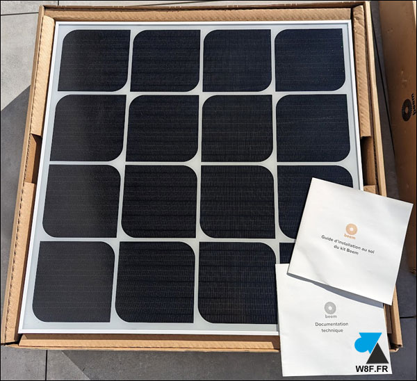 unboxing Beem Energy panneau solaire kit