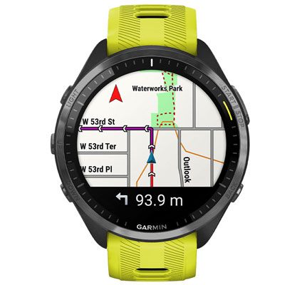 tutoriel Garmin Forerunner 965 gps cartographie