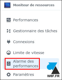 tutoriel NAS Synology alarmes alertes
