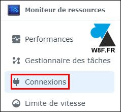 tutoriel Synologie connexions