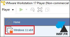 tutoriel machine virtuelle VMware Windows 11