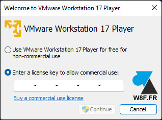 tutoriel VMware Workstation Player 17 Pro