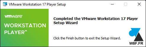 tutoriel VMware Workstation Player 17 gratuit installation