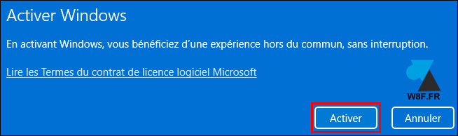 tutoriel Windows 11 activer licence