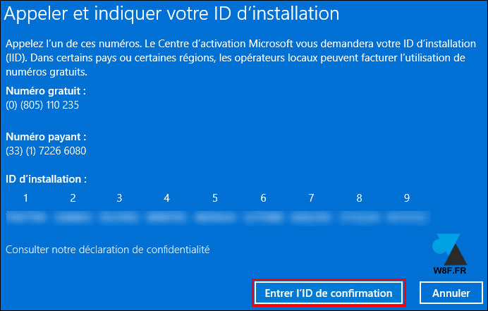 tutoriel Windows 11 licence activation W11 pro telephone