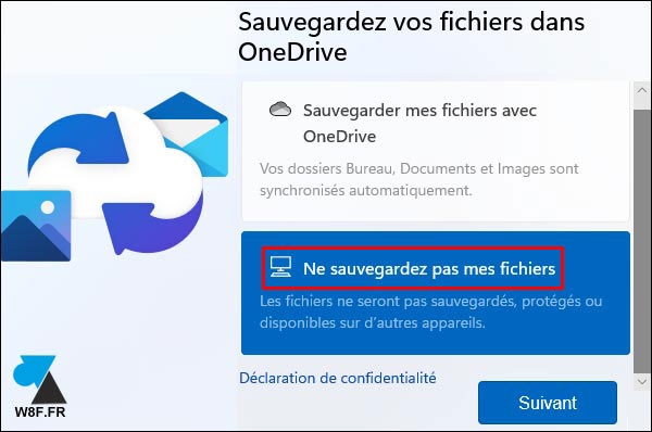 tutoriel installer Windows 11 onedrive