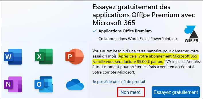 tutoriel installer Windows 11 office 365