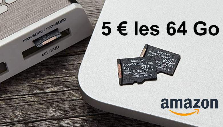 Carte Micro SD Kingston 64 GB