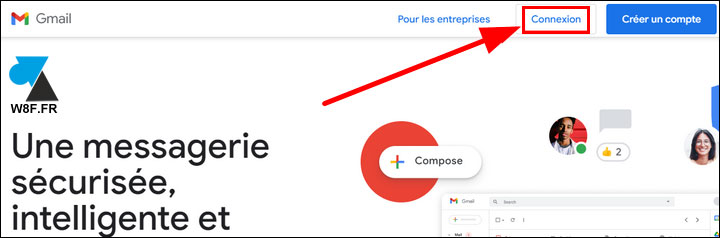 tutoriel Gmail se reconnecter profil compte session