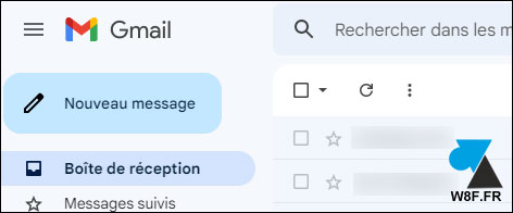 Gmail boite de reception