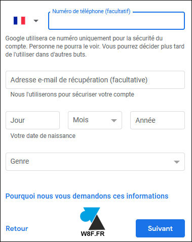 tutoriel creer compte Gmail gratuit