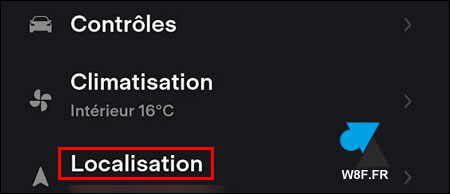 tutoriel Tesla Localisation application mobile