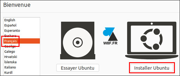 tutoriel install Ubuntu