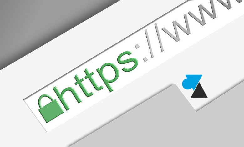 WF certificat SSL https