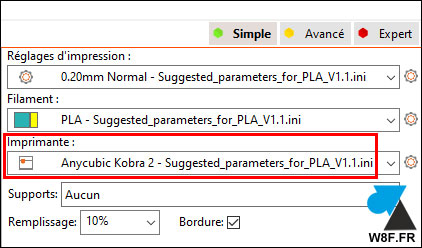 tutoriel Prusa Slicer importer config profil imprimante 3D