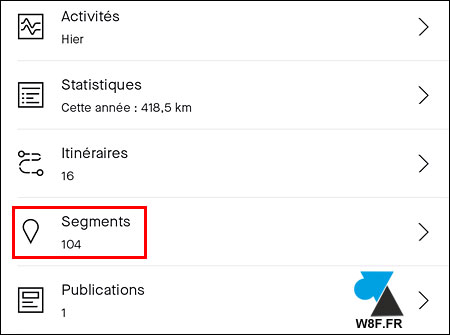 tutoriel Strava segments Android iPhone
