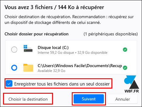 tutoriel récupérer photo supprimée Windows 11